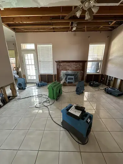 Ceiling Leak Water Damage in Little Elm, TX