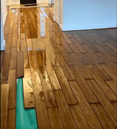 Hardwood Floor Water Damage in Little Elm, TX